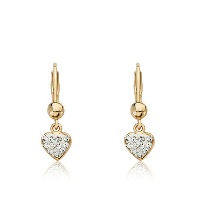 Crystal Heart Earring