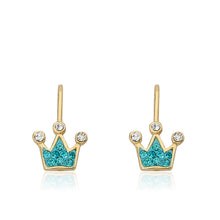 Pretty Princess Crystal Crown Earring