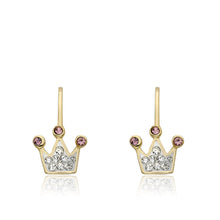 Pretty Princess Crystal Crown Earring