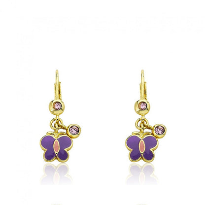 Butterfly Crystal Earring