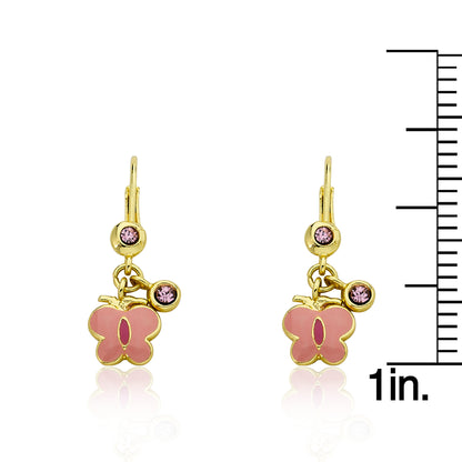 Butterfly Crystal Earring