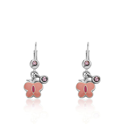 Butterfly Crystal Earring