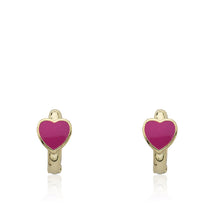 Heart Huggy Earring