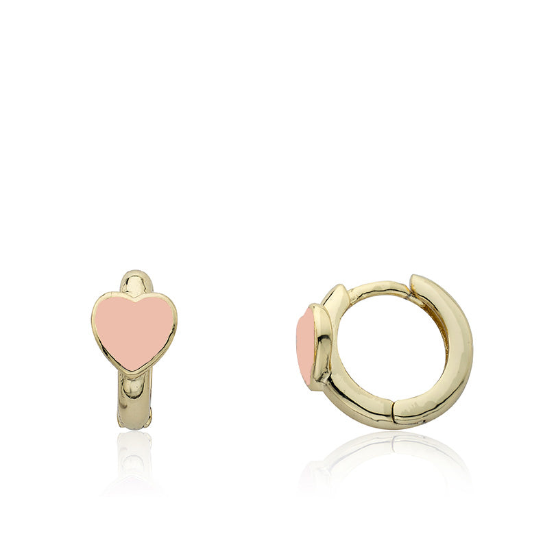 Heart Huggy Earring