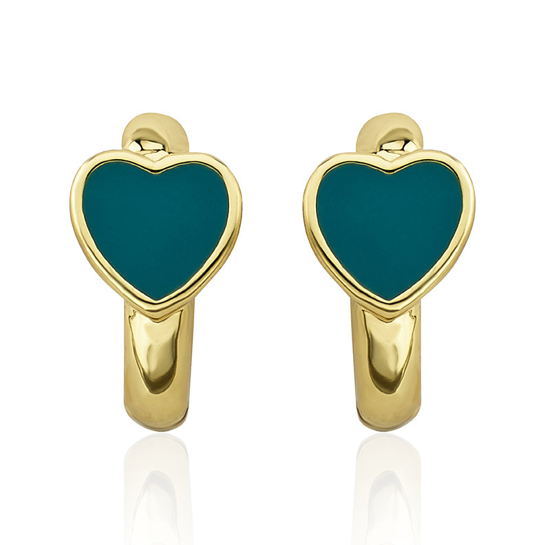 Heart Huggy Earring