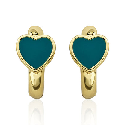 Heart Huggy Earring