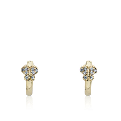 Cz Butterfly Baby Earring