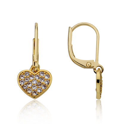 Heart Dangle Earring