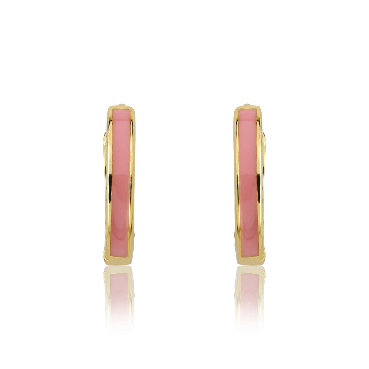 Enamel Huggy Earring