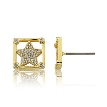 Cz Star Stud Earring