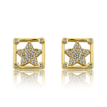 Cz Star Stud Earring