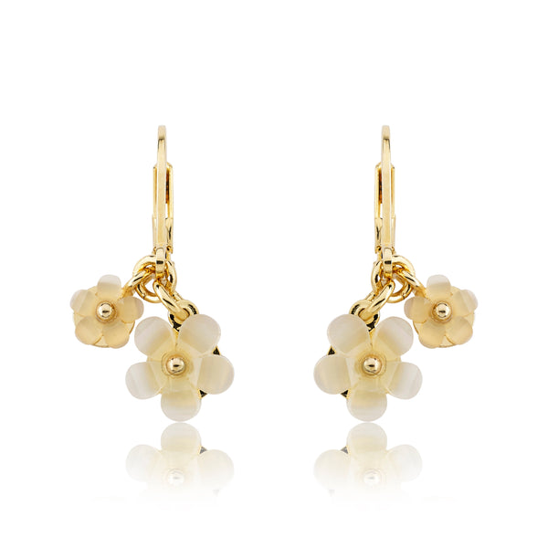 Disco Pansy Drop Earrings 2025