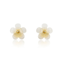 Frosted Flower Small Stud Earring