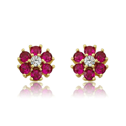 Flower Stud Earring