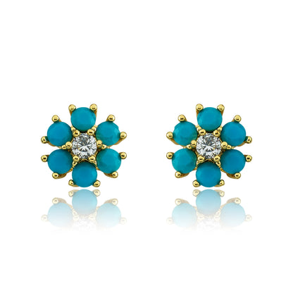 Flower Stud Earring