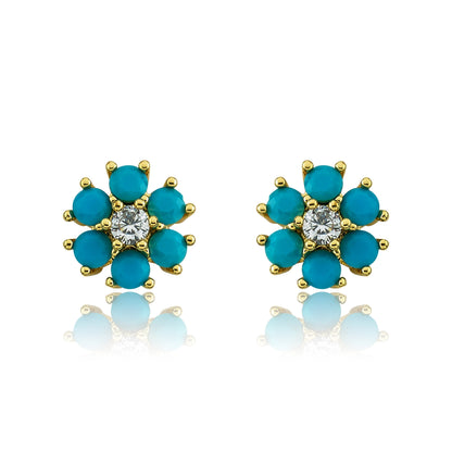 Flower Stud Earring