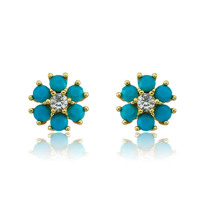 Flower Stud Earring