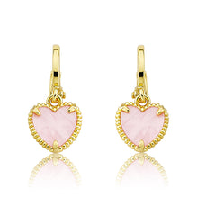 Mother of Pearl Heart Earring