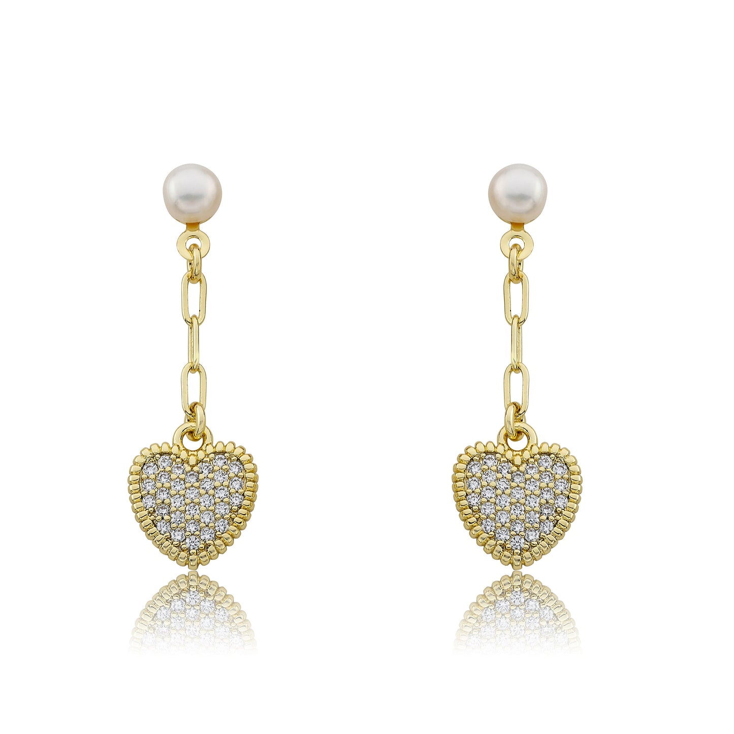 Heart Dangle Earring