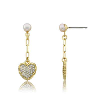 Heart Dangle Earring