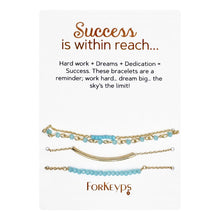 "Success is Within Reach" Bracelets Gift Box Set