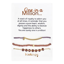 "One In A Million" Bracelets Gift Box Set