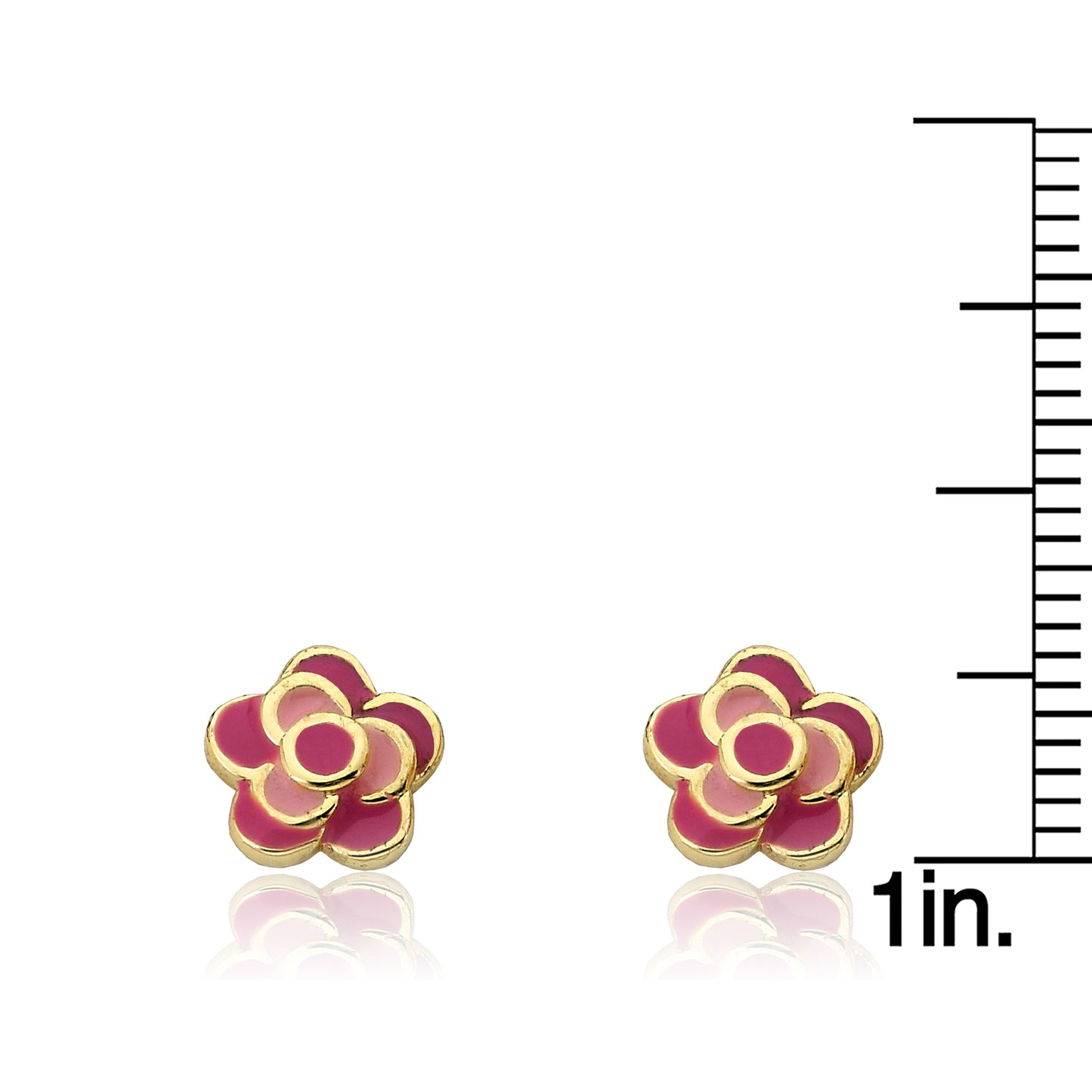 Petal Flower Stud Earring