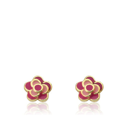 Petal Flower Stud Earring