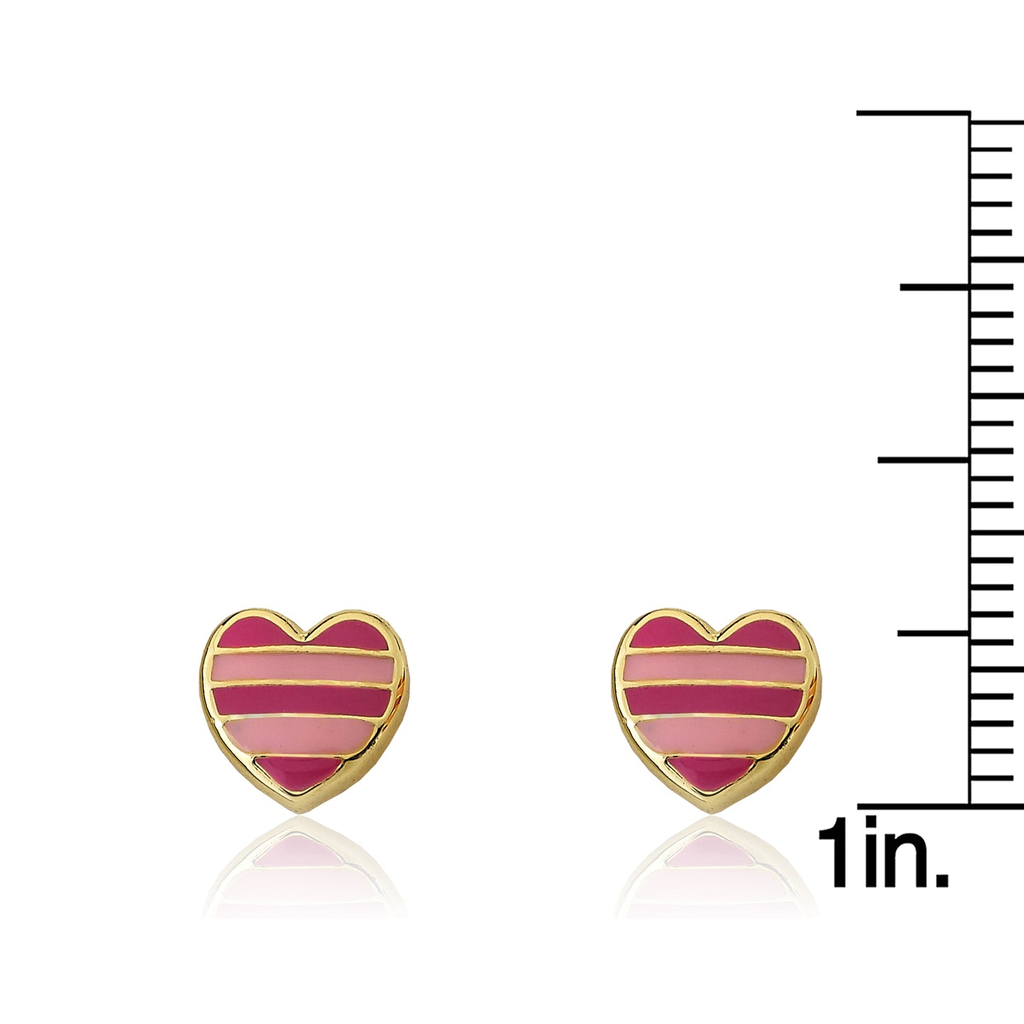 Heart Stud Earring