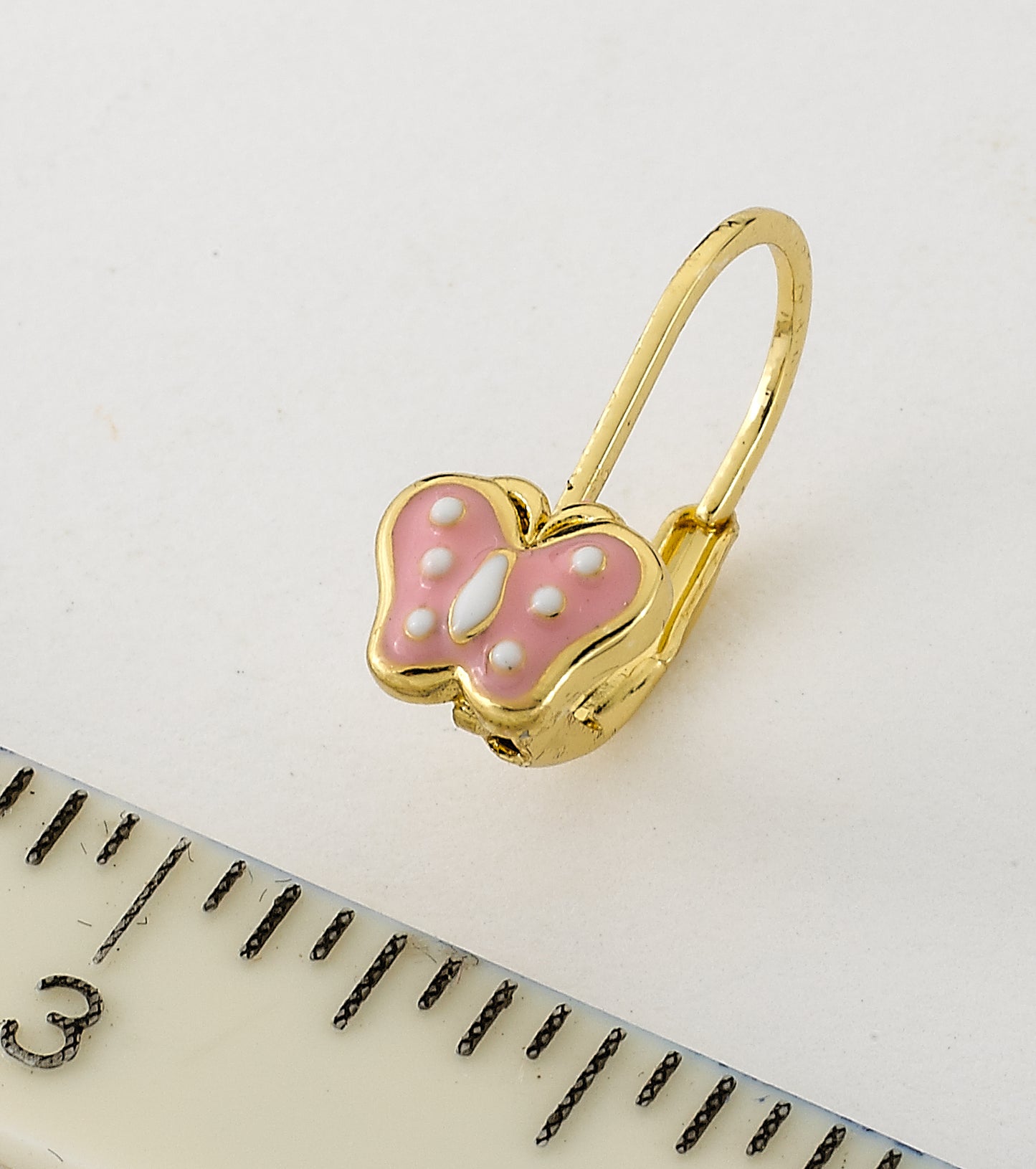 Polka Dot Butterfly Earring