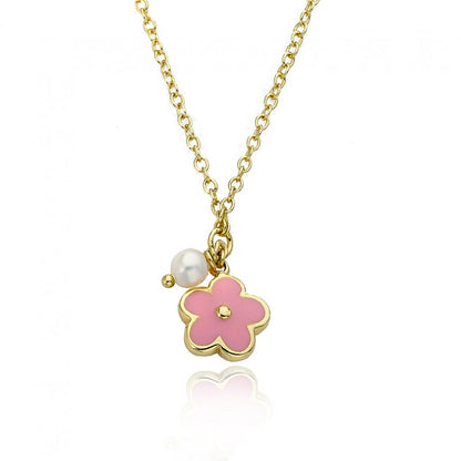 Dainty Flower Necklace