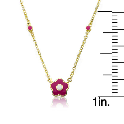 Dainty Flower Necklace