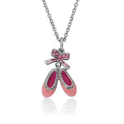 Ballet Shoe Necklace