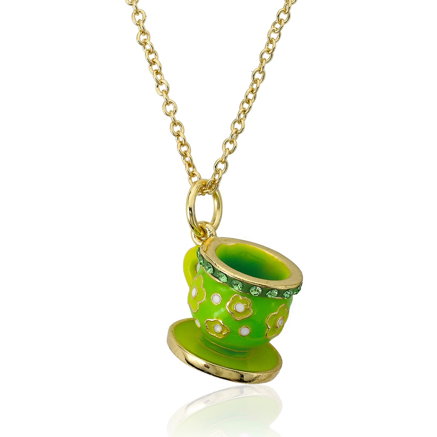 Tea Cup Necklace