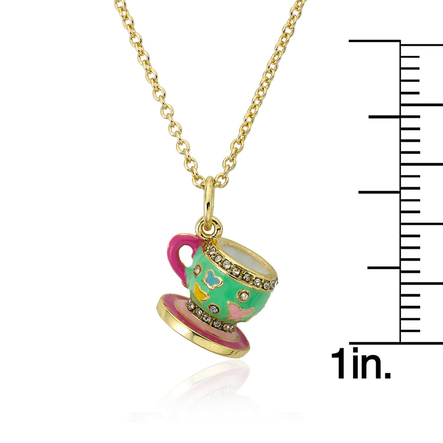 Tea Cup Necklace