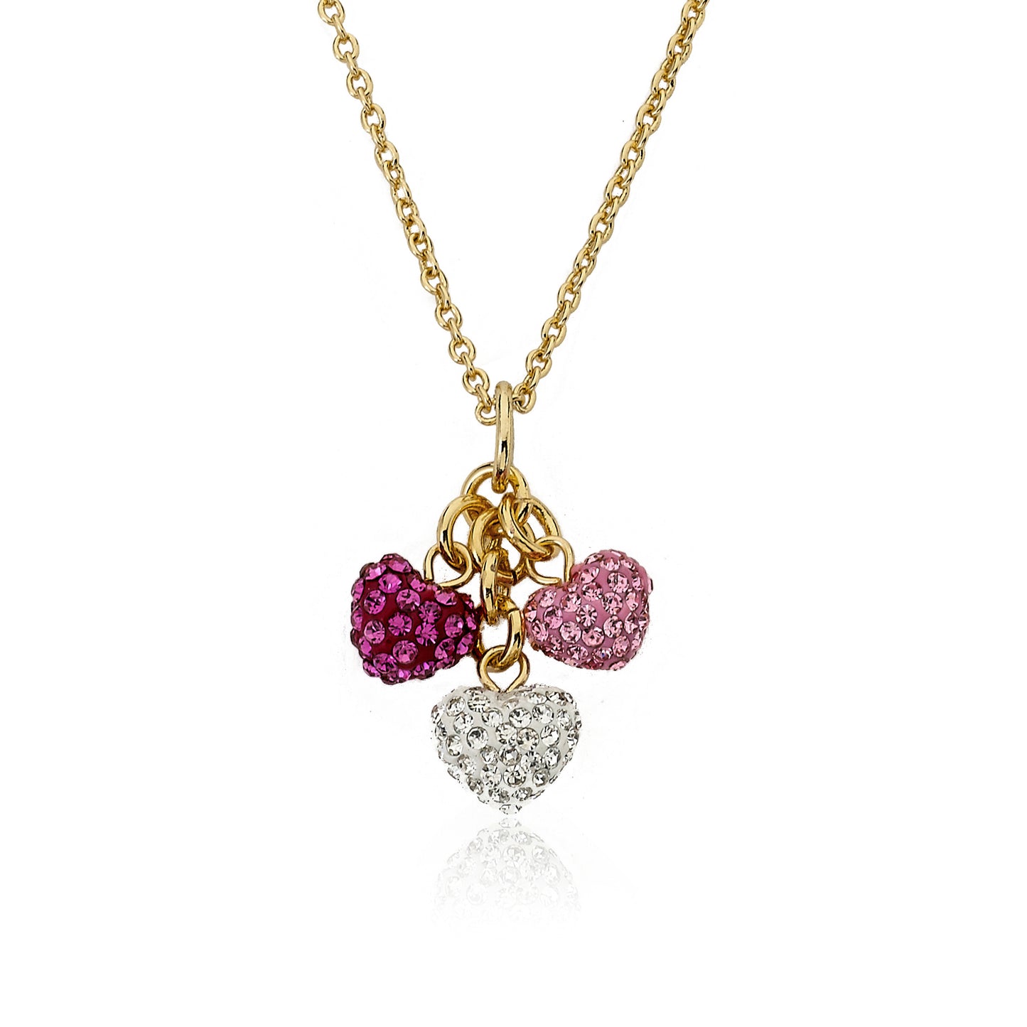 Heart Cluster Necklace