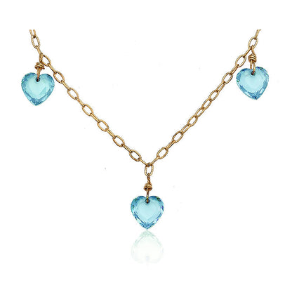 Heart Link Chain Necklace