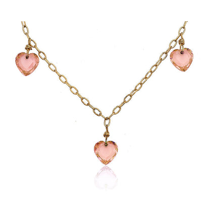 Heart Link Chain Necklace