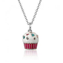 Vanilla Cupcake Pendant Necklace