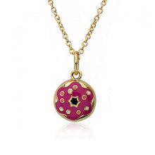 Donut Pendant Necklace