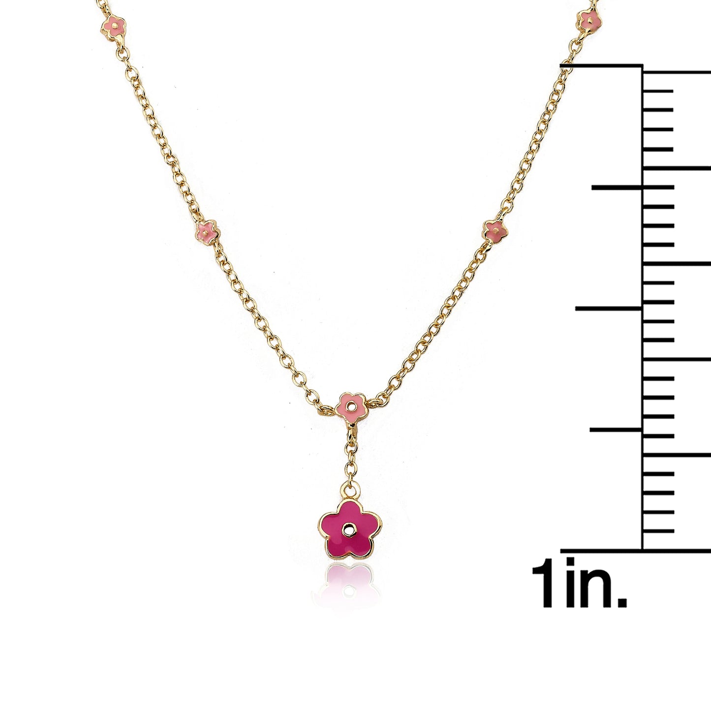 Flower Dangle Necklace