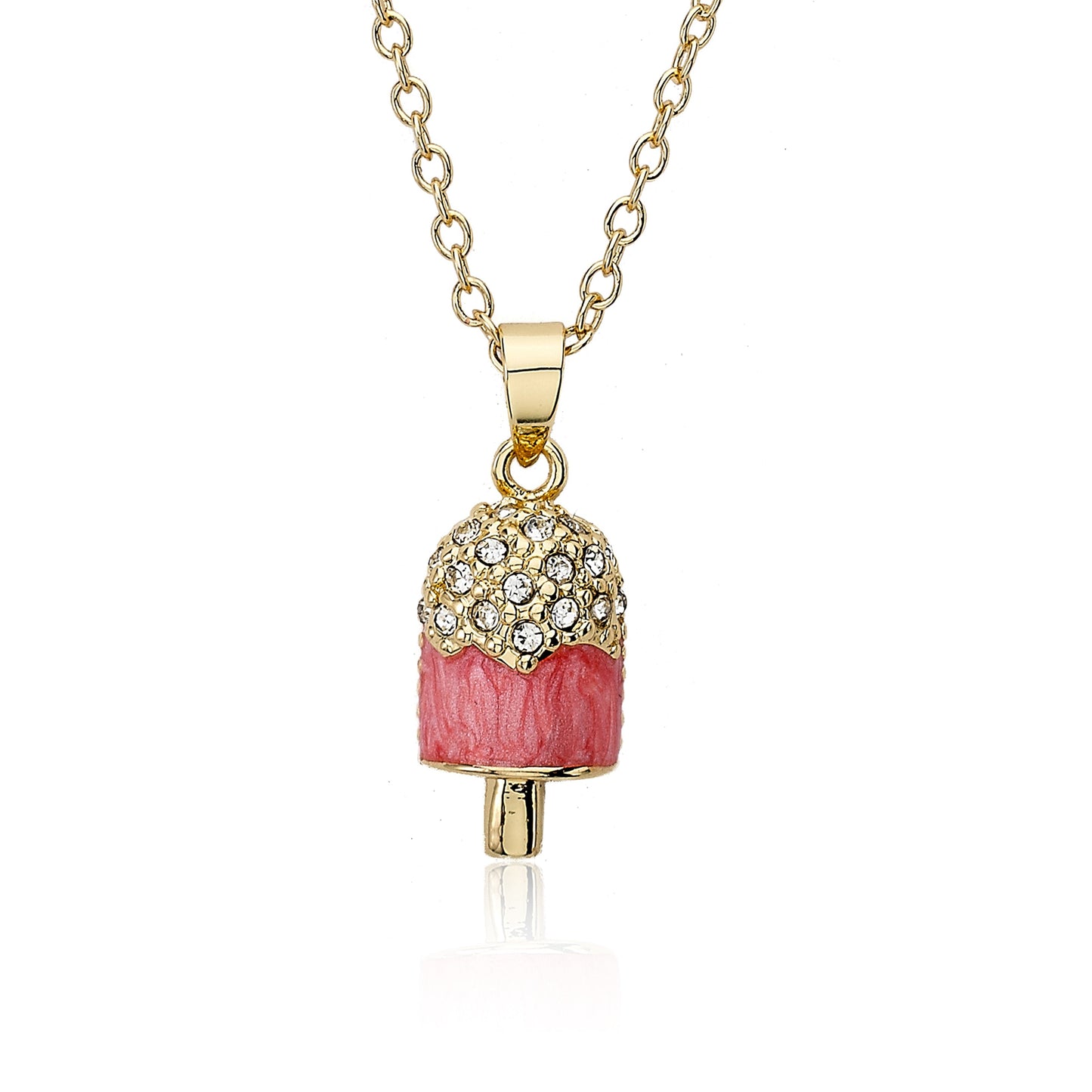 Crystal Ice Cream Necklace