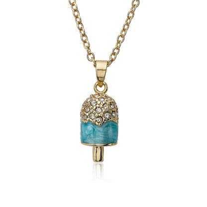 Crystal Ice Cream Necklace