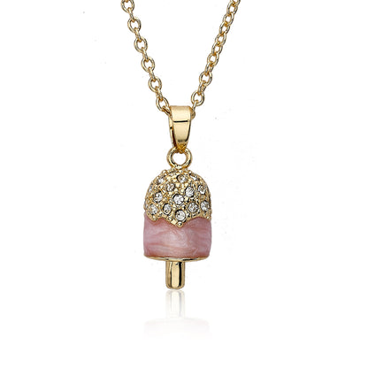 Crystal Ice Cream Necklace