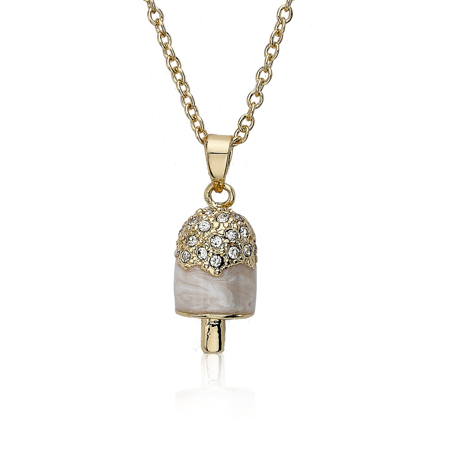 Crystal Ice Cream Necklace