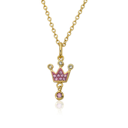 Pretty Princess Crown Necklace