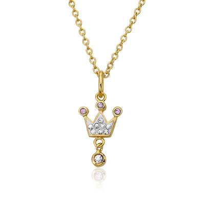 Pretty Princess Crown Necklace