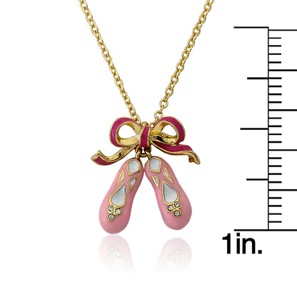 Ballet Slipper Necklace