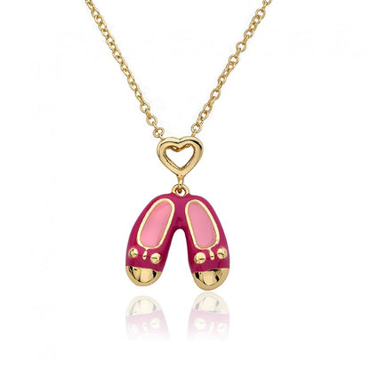 Ballet Shoe Necklace