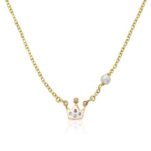 Crystal Crown Necklace